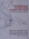 Veterinary Notes For Horse Owners (eBook)